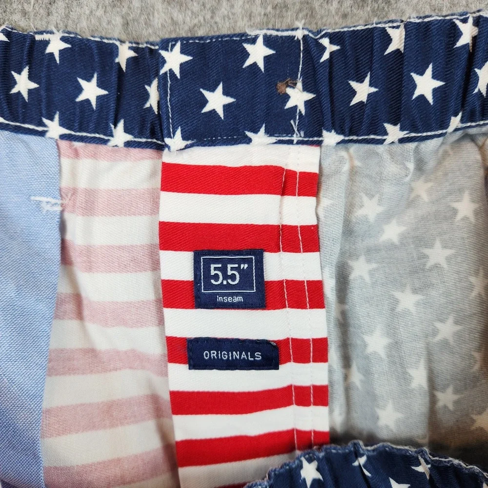 NWT Chubbies The Mericas Shorts Men XL Red White Blue Patriotic USA 5.5 Flag
